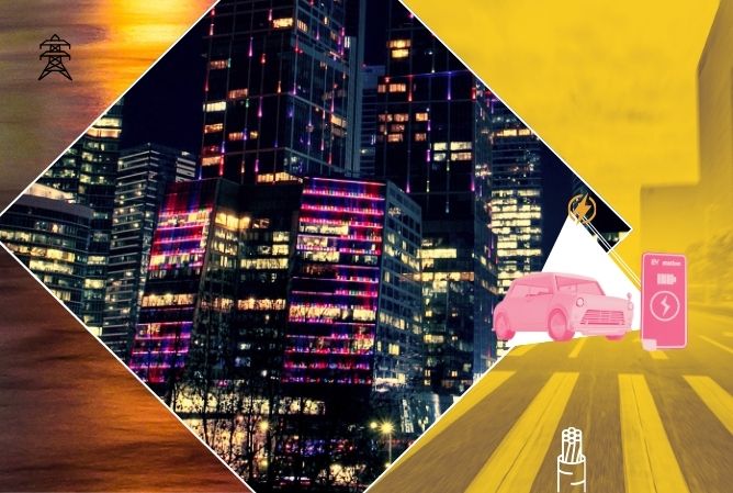 Superconductivity and EV, in cities